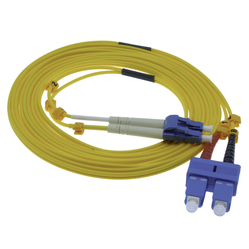 M Lc Upc Sc Upc Singlemode Duplex Fiber Optic Patch Cable Bestlink Netware